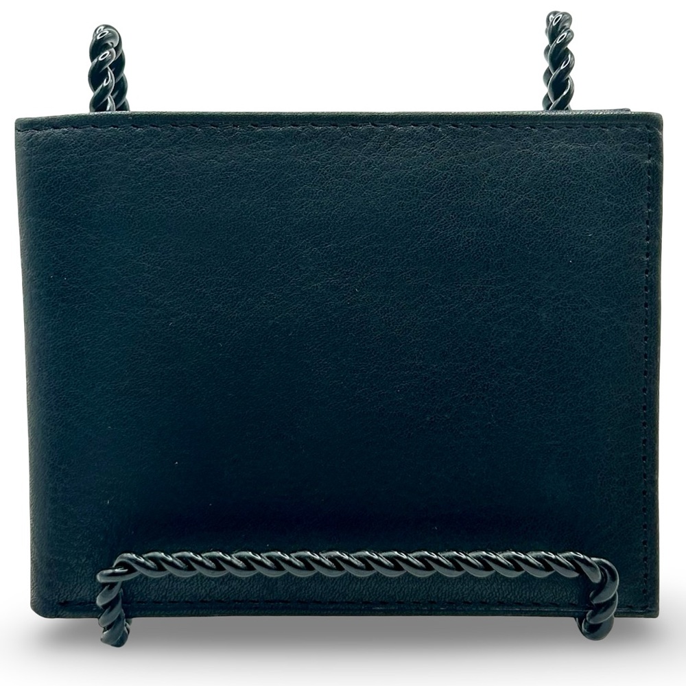 Bass Leather‎ Men's Billfold Wallet Preppy Classic Butter Soft Career Office